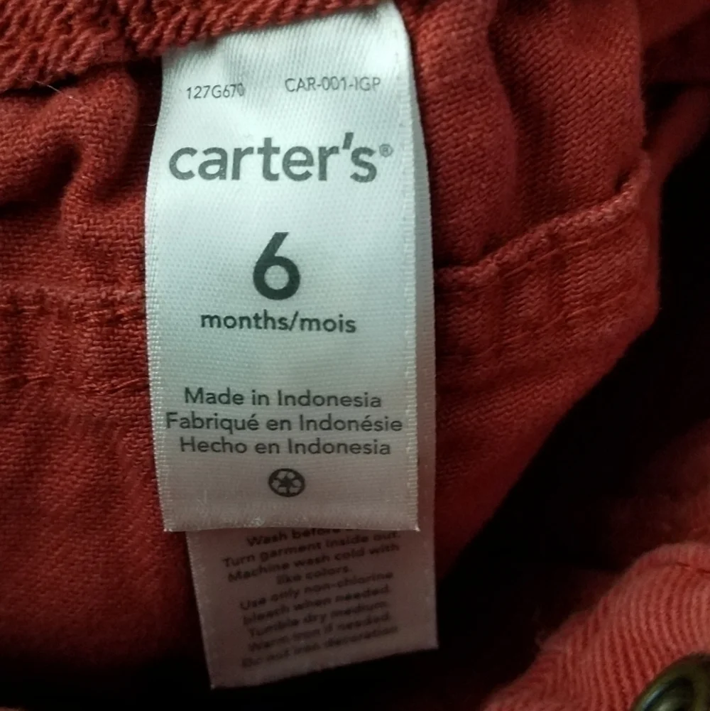 Carter's Distressed Jeans 6m